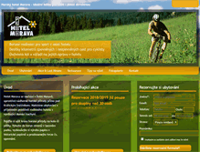 Tablet Screenshot of horskyhotelmorava.com